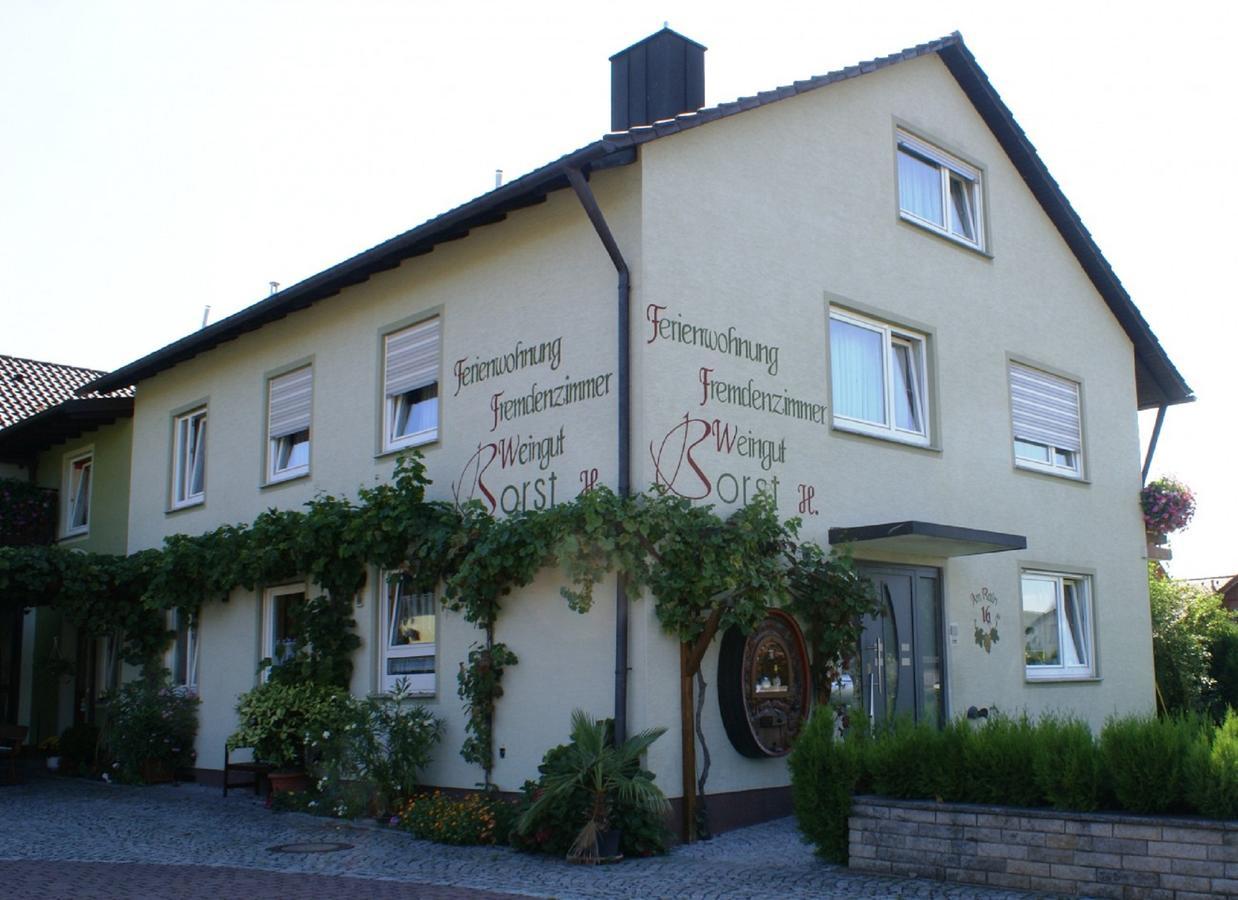 Hotel Weingut Und Gastehof Borst Nordheim am Main Exterior foto